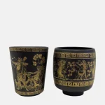 Χειροποίητα Κεραμικά με Χρυσές Παραστάσεις 24Κ – Έμπνευση από την Αρχαία Ελλάδα